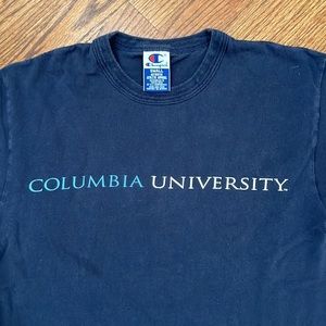 Vintage! Chamion brand Columbia University Tee Shirt - womens small
